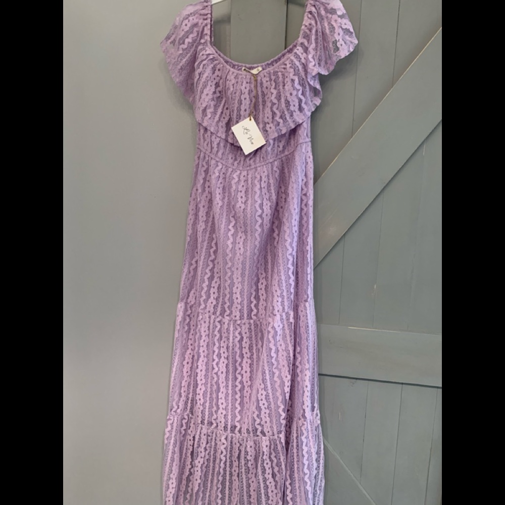 Off the shoulder dress